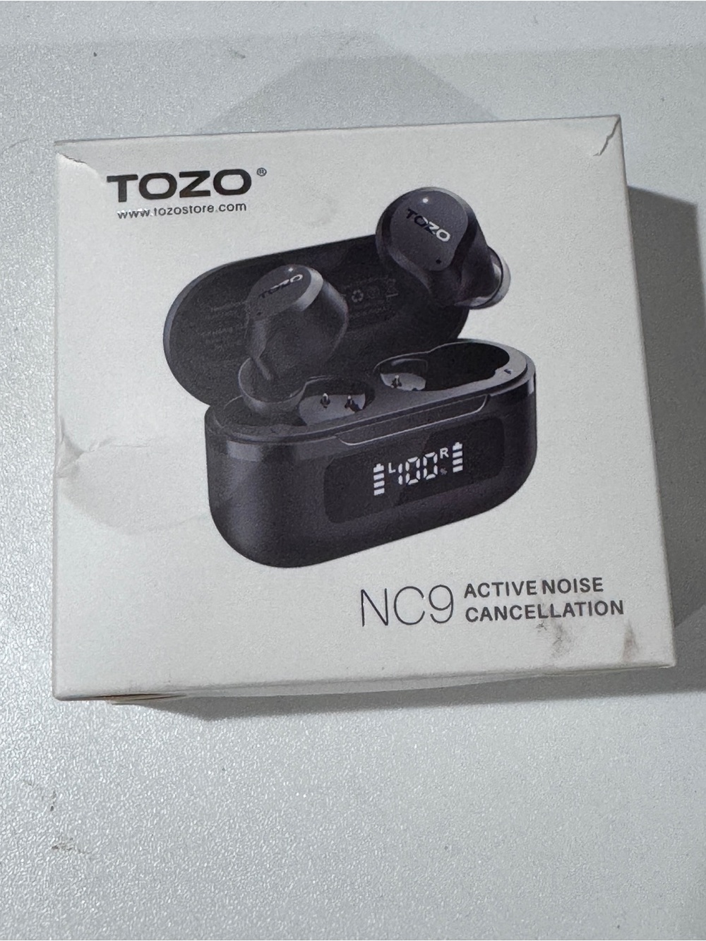 TOZO NC9 Wireless Earbuds in Black with Active Noise Cancellation